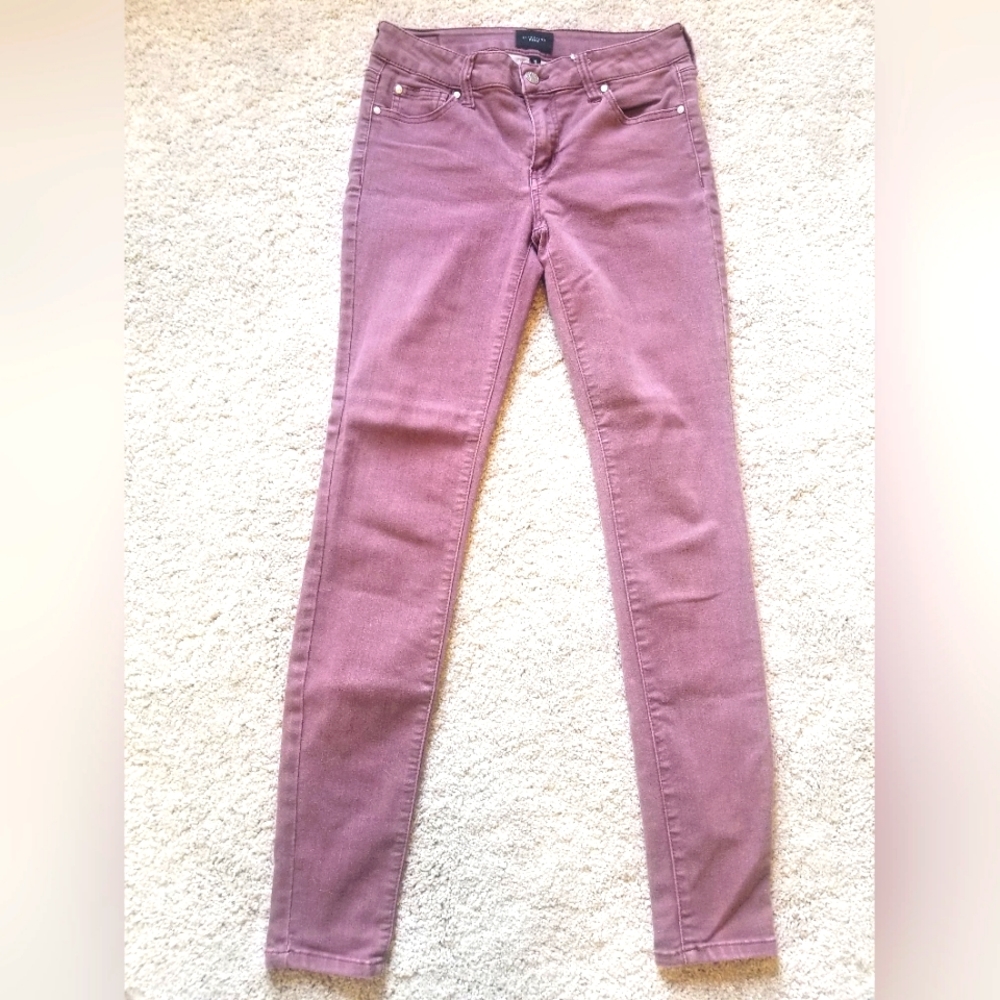 Celebrity Pink Plum Color Skinny Jeans